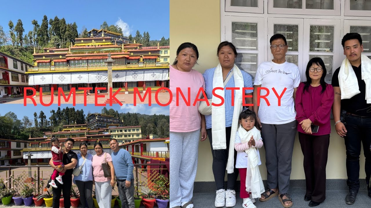 Rumtek Monastery#Pakyoung# Meeting Grand Father#blessed day