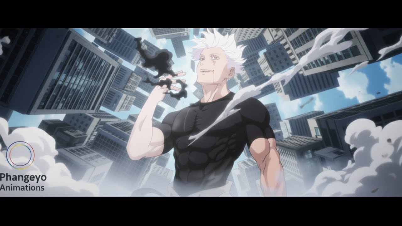 Jujutsu kaisen manga chapter 234 animation Gojo vs Sukuna | Phangeyo Animations