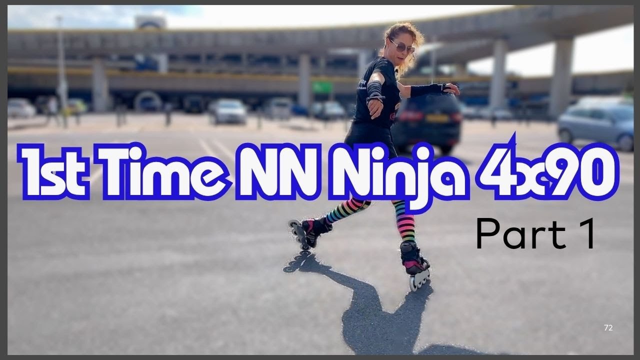 Аша тестирует трюки волшебника на раме NN Ninja 4x90: газели, тройные повороты, повороты, ВЕСЕЛЬЕ
