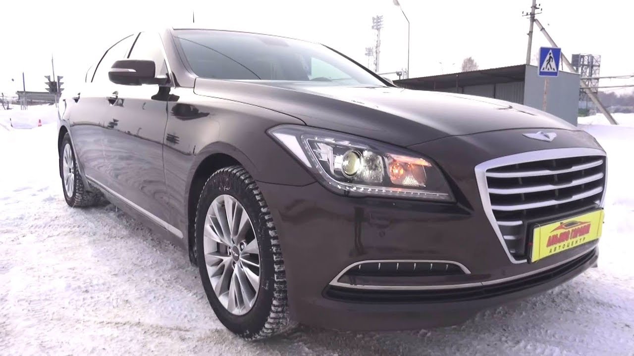 2014 Hyundai Genesis 3.0 GDI. HTRAC. Start Up, Engine, and In Depth Tour.
