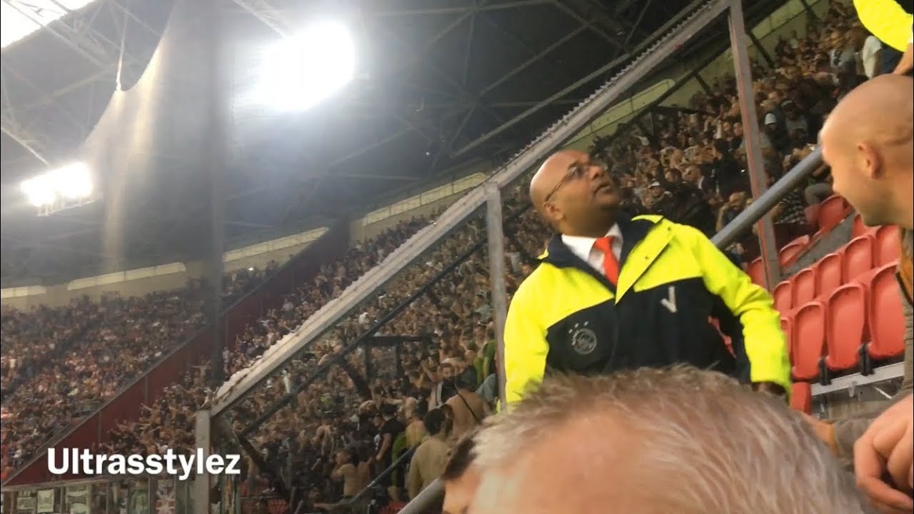 Sfeer tijdens Ajax-PAOK (3-2)