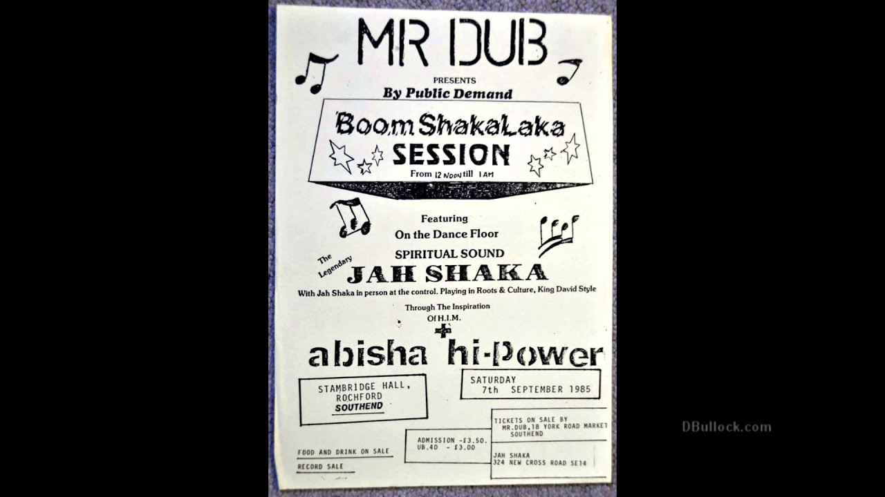 Jah Shaka @ Stambridge 1985 Pt 4 of 5