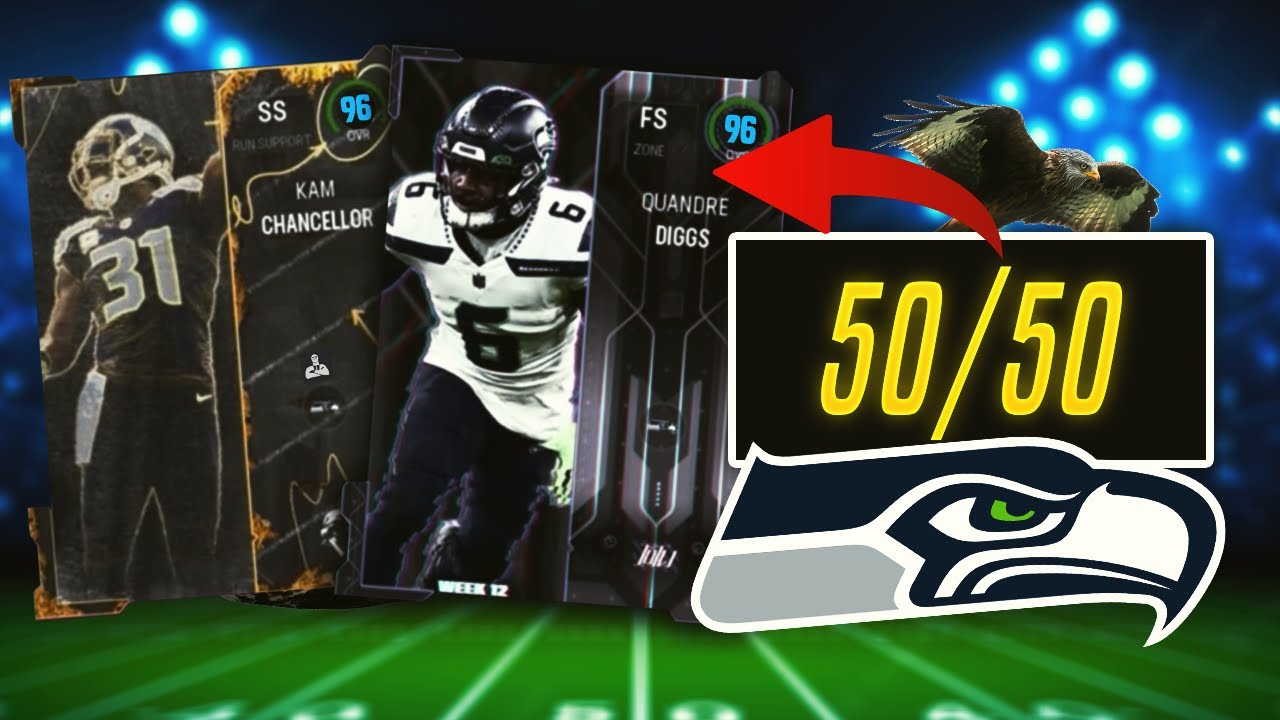 99 JUMP KAM CHANCELLOR AND QUANDRE DIGGS JOINS THE SEAHAWKS THEME THEAM!!| MADDEN 23 ULTIMATE TEAM|