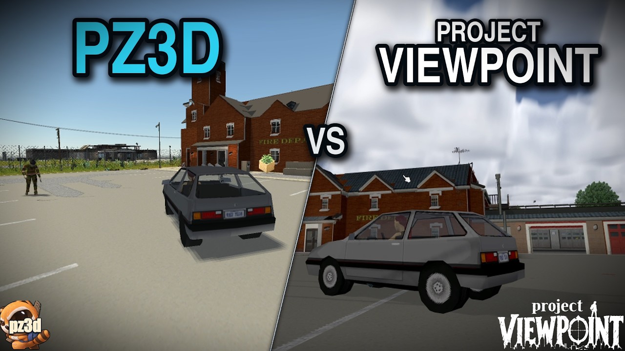 Project Viewpoint против PZ3D | Сравнение 3D-модов для Project Zomboid