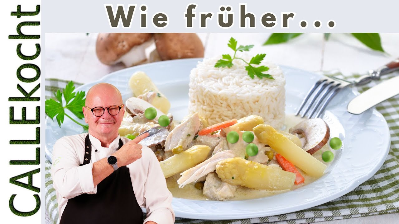 Das beste Hühnerfrikassee wie bei Oma selber machen