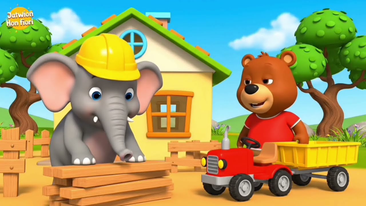 Wild animals animation funny stories | animals 3D Funny Adventure | 3D Jungle Animation | WildFun 3D