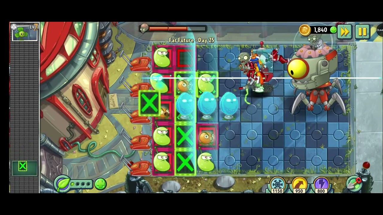 Plants vs zombies 2 Far future zomboss