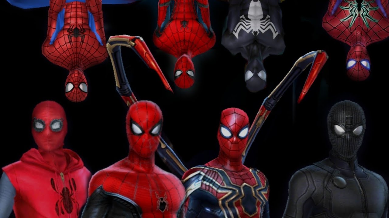 MFF | Spiderman All Skills, Powers and Uniforms in Marvel Future Fight | 🕷️🕸️