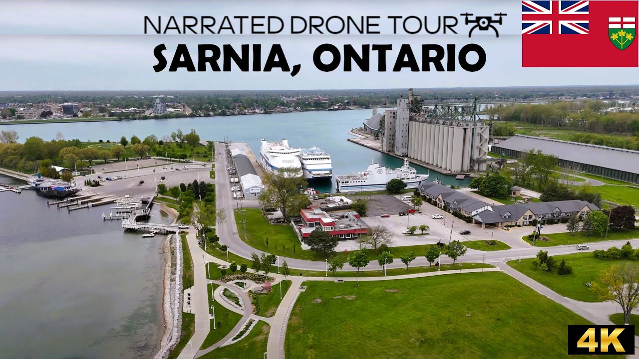 🛩️ Sarnia, Ontario 🌊 4K Drone