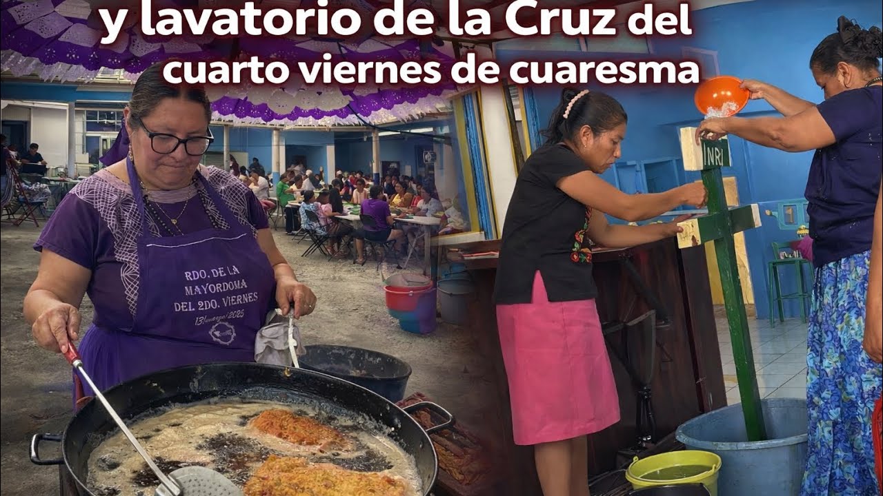 Tradicional Freída de los pescados en la Capilla del Cuarto Viernes del Barrio de Santa Cruz 