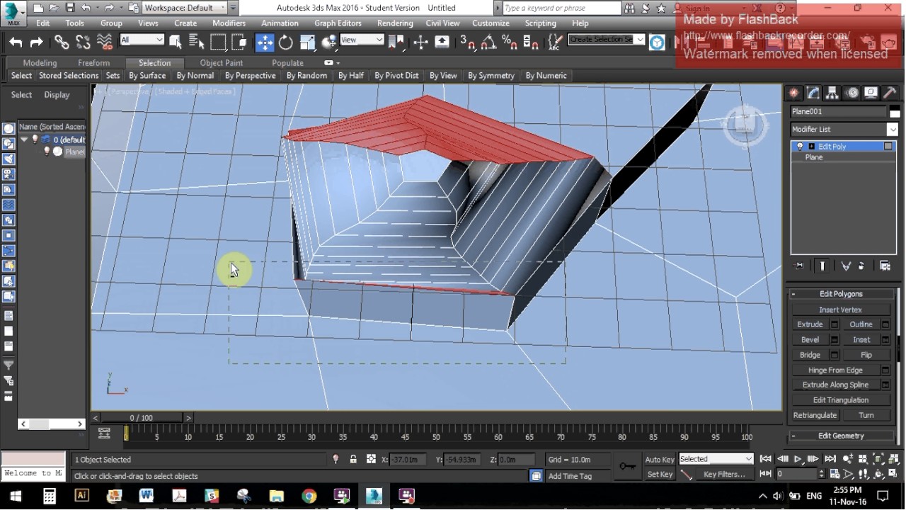 3DS Max EditPoly Selection Tools