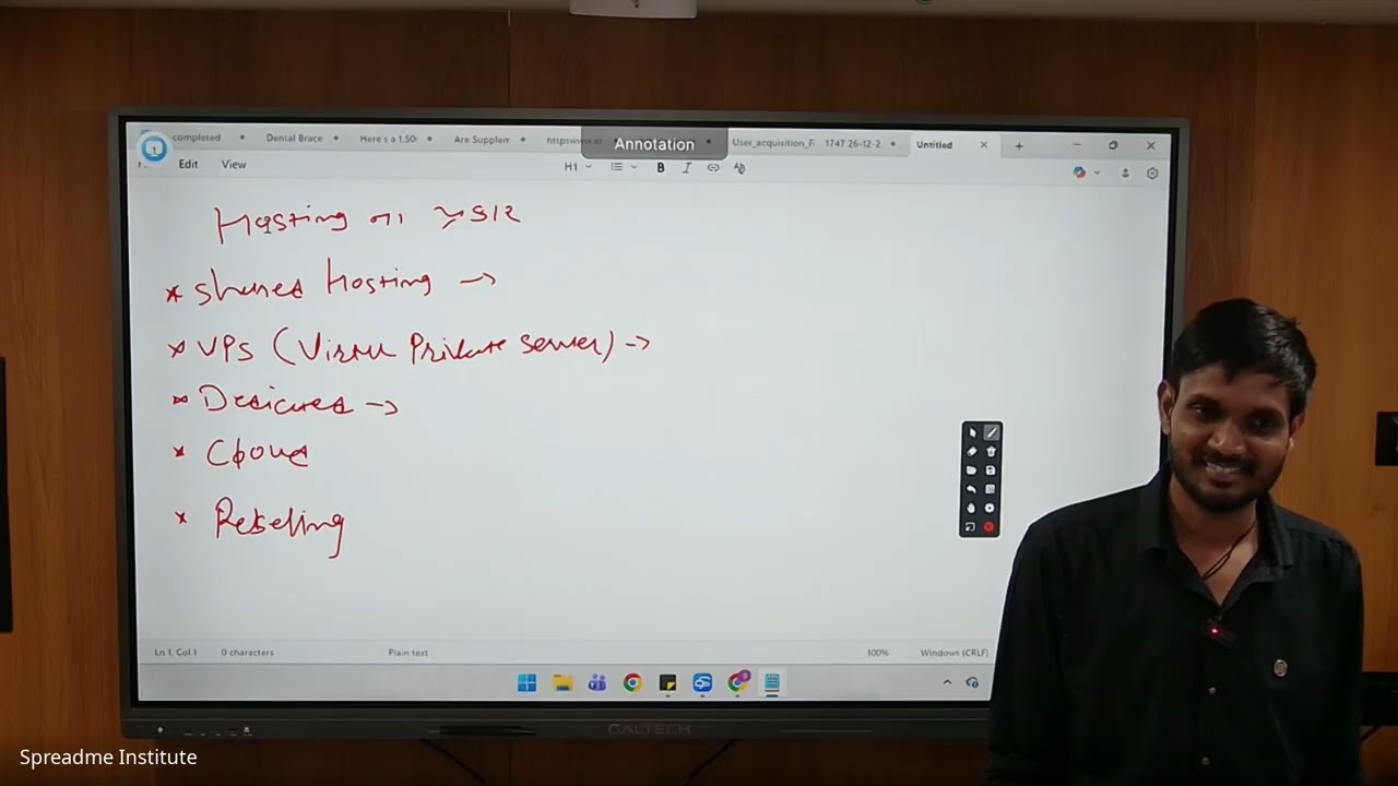 6 Jan Web Hosting, Landing Pages, Technical SEO | Student Evaluation Session