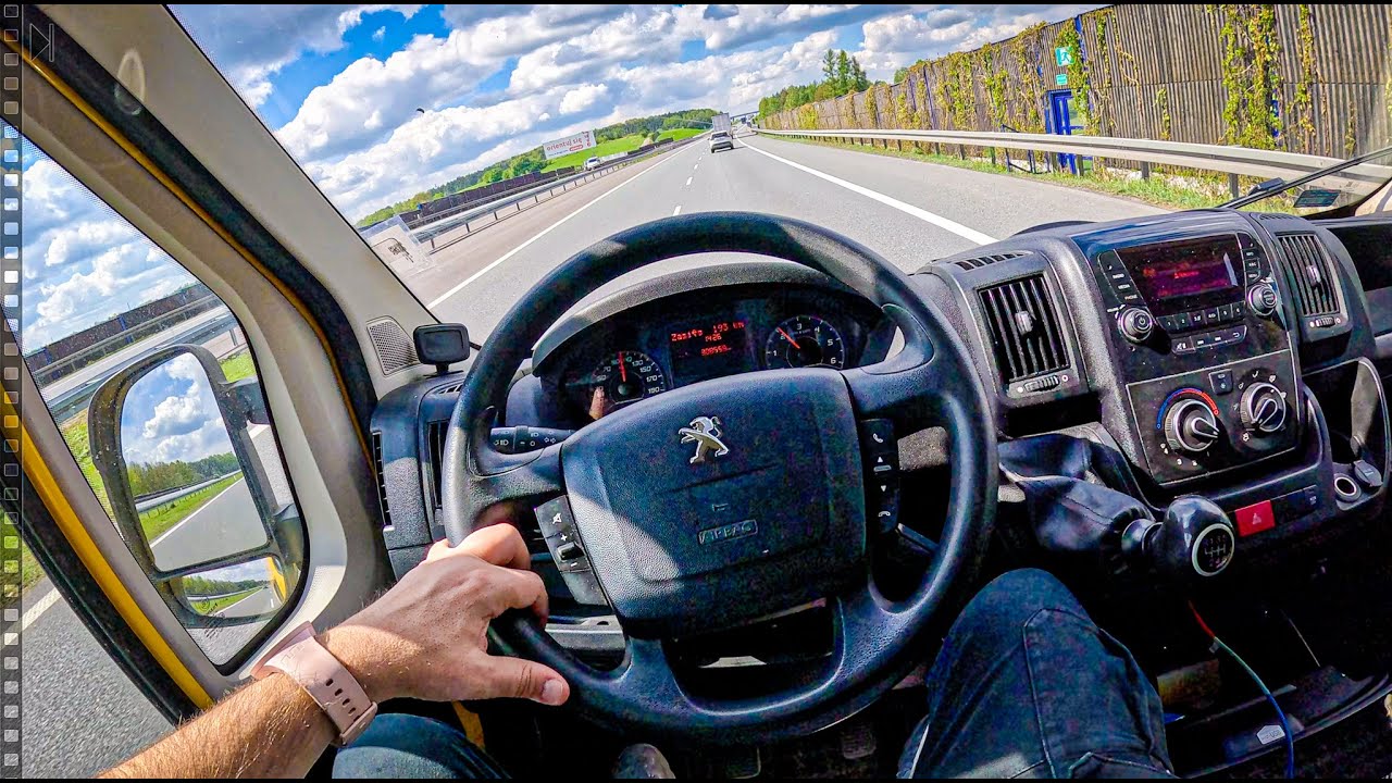 2016 Peugeot Boxer [2.2 HDi 130hp] |0-100| POV Test Drive 