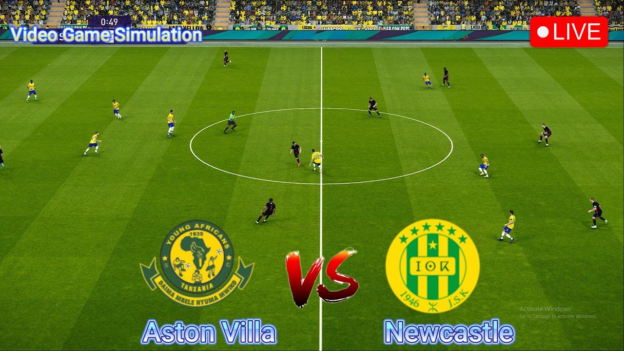 🔴LIVE : Young Africans vs Kabylie | CAF Champions League, Round 6 | Video Game Simulation