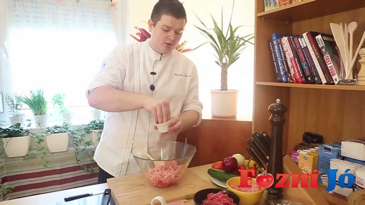 Házi hamburger és Grízpuding