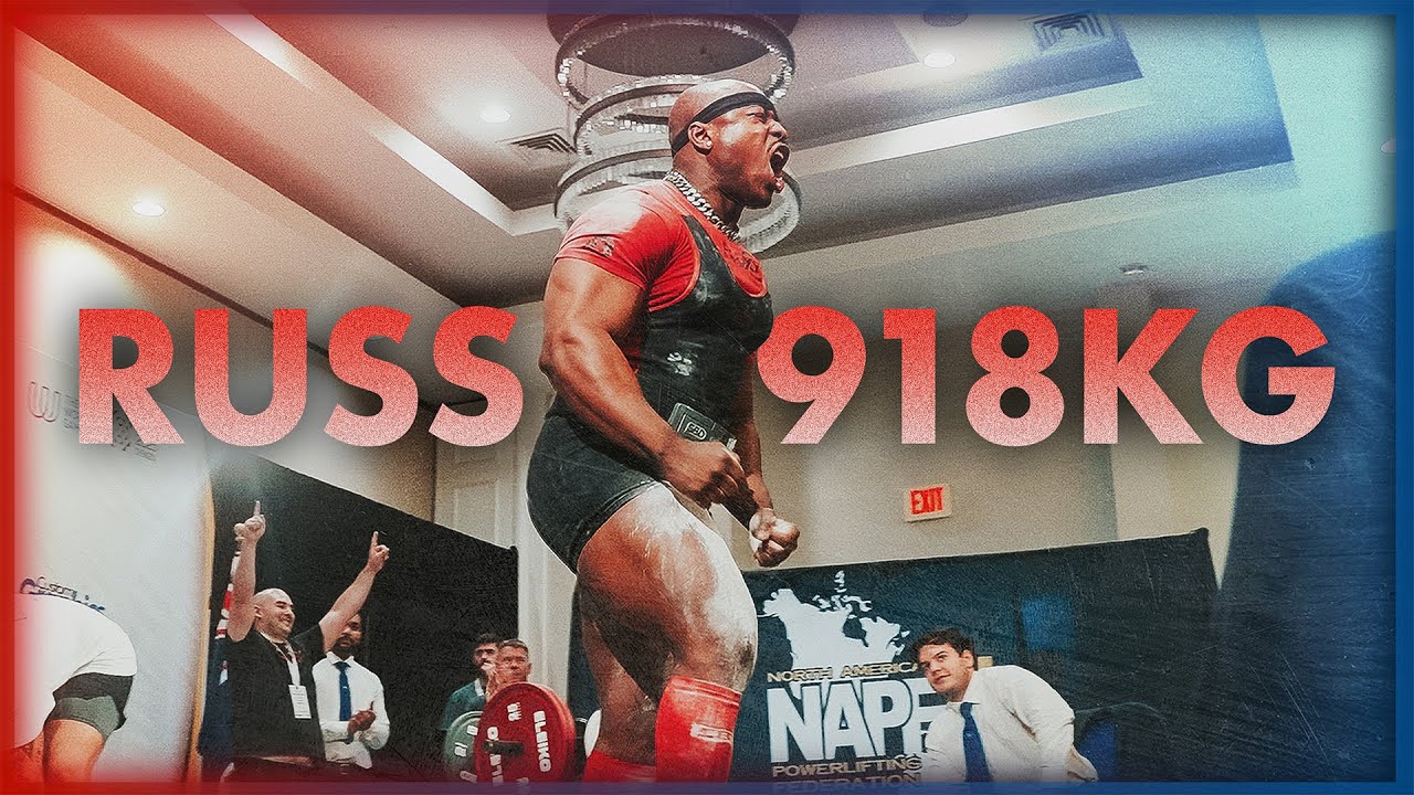 The FIRST 10x bodyweight total @ 93kg | Russel Orhii