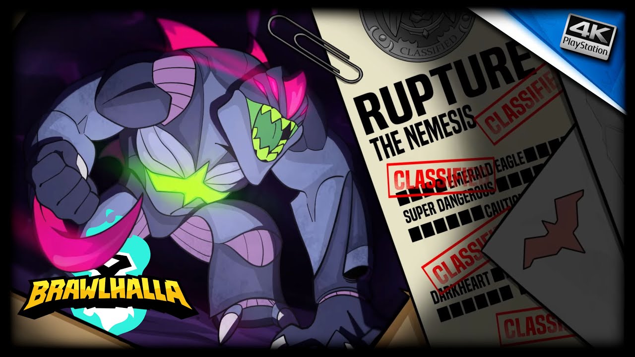 Brawlhalla (Rupture) NEW LEGEND with the power of Darkheart 🖤