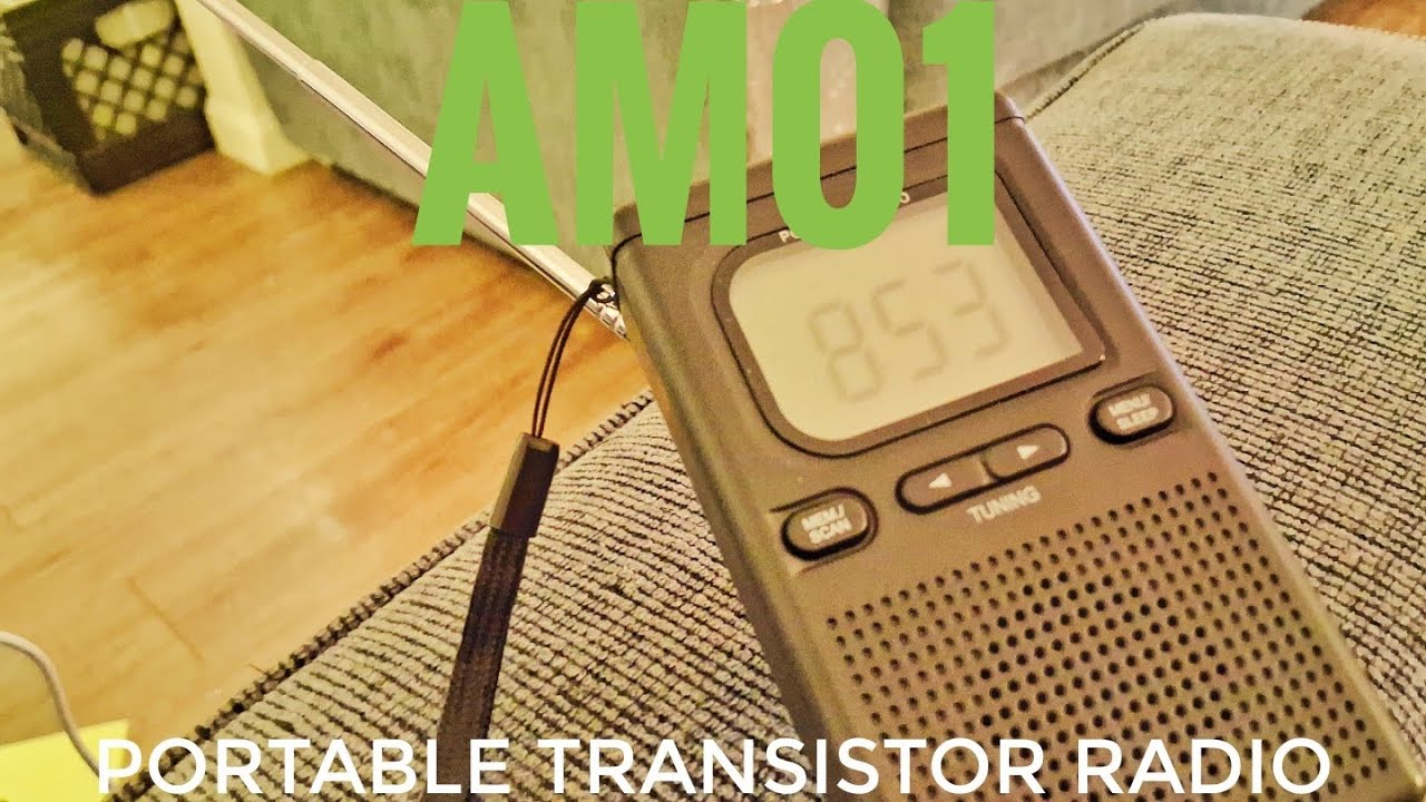 AM01 portable transistor radio 📻  review #review #unboxing 