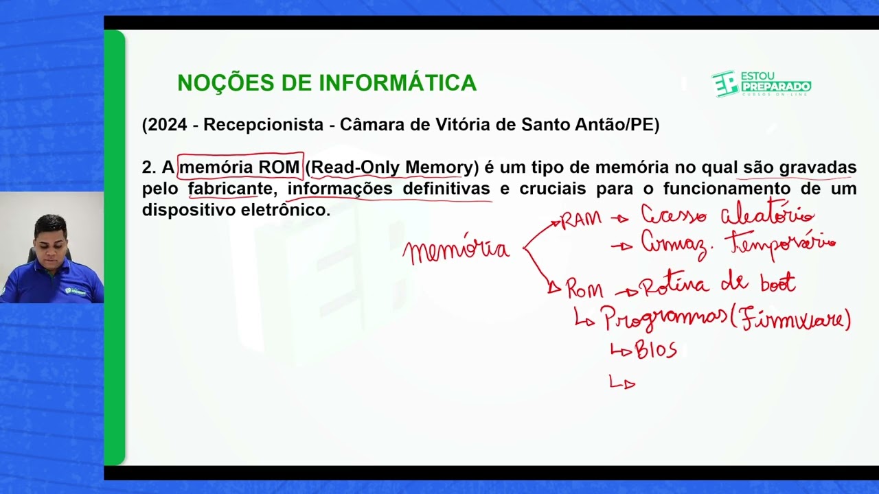 Questões de Informática para o IGEDUC (Concurso Jati/CE, Agente de Trânsito) Revisão