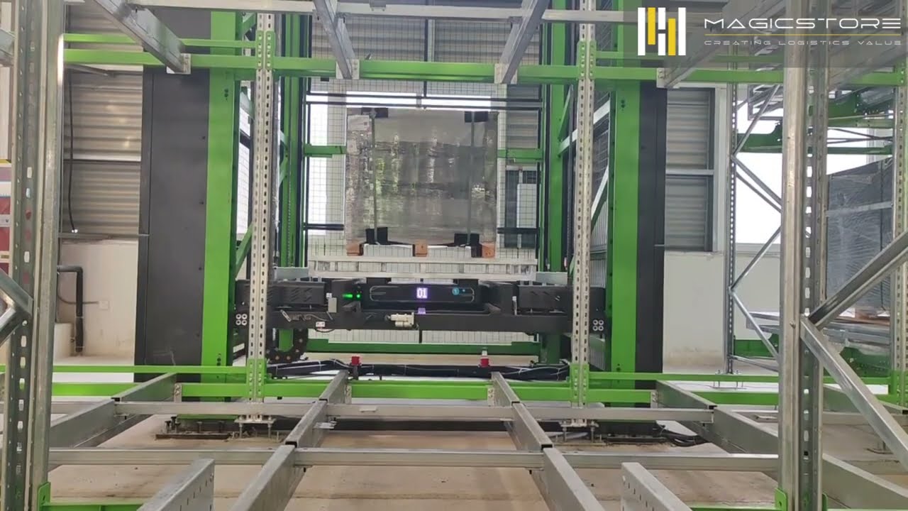 SANHO with MagicStore Solution: Large-scale and multi-size cargo storage
