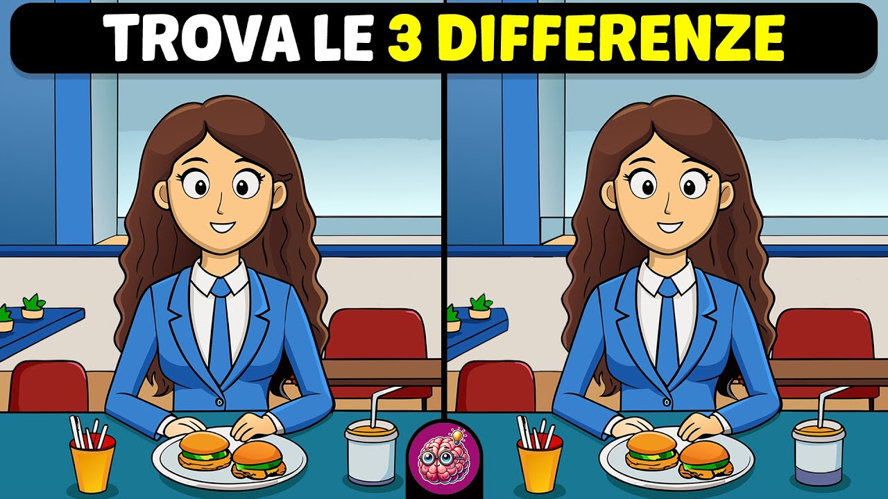 🧠🧩Trova 3 Differenze | L'Allenamento Mentale Supremo 🧩🧠 | Trucchi Mentali