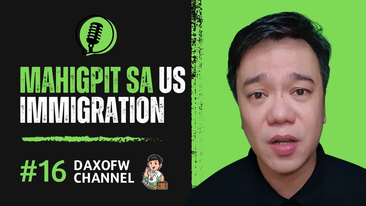 Mas Mahigpit na sa US immigration interview sa tourist ngayon? | daxofw channel