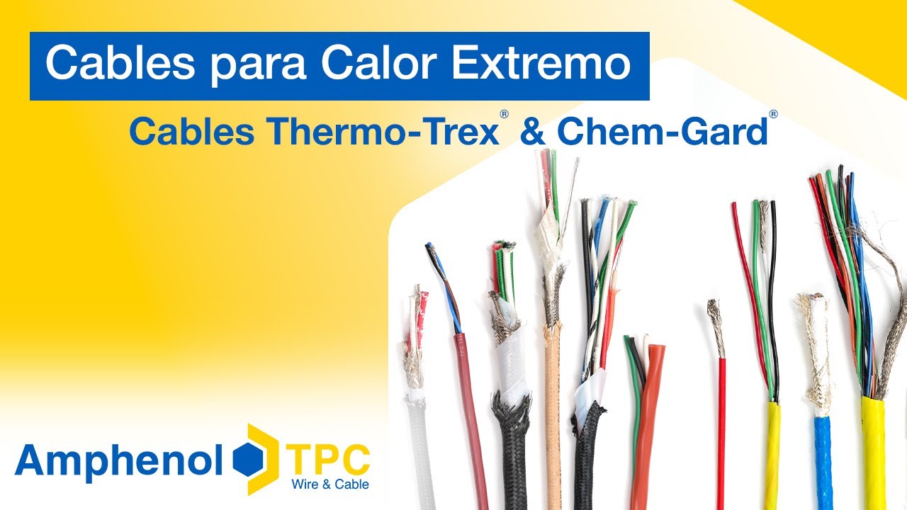 Cuando el calor es extremo, los cables Amphenol TPC resisten.