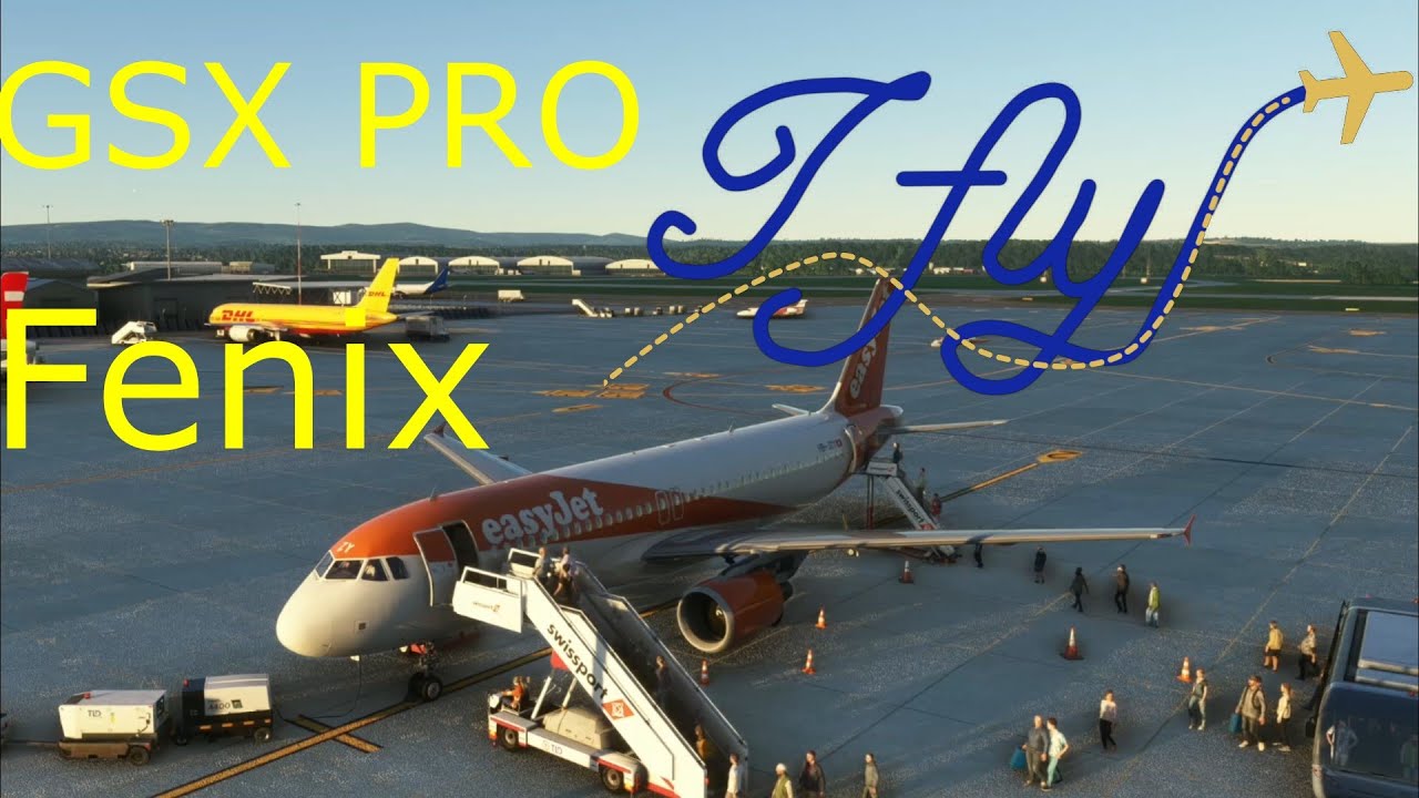MSFS | FENIX A320 | GSX PRO TEST | GERMAN | ROUTE FLIGHT TO HAMBURG