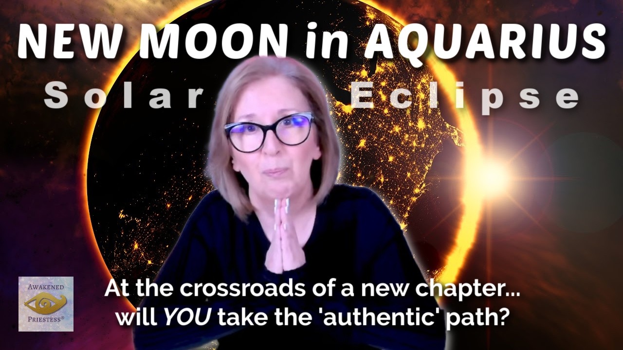 NEW MOON in AQUARIUS 🌑☀️ 'Ring of Fire' Solar Eclipse Love Messages!