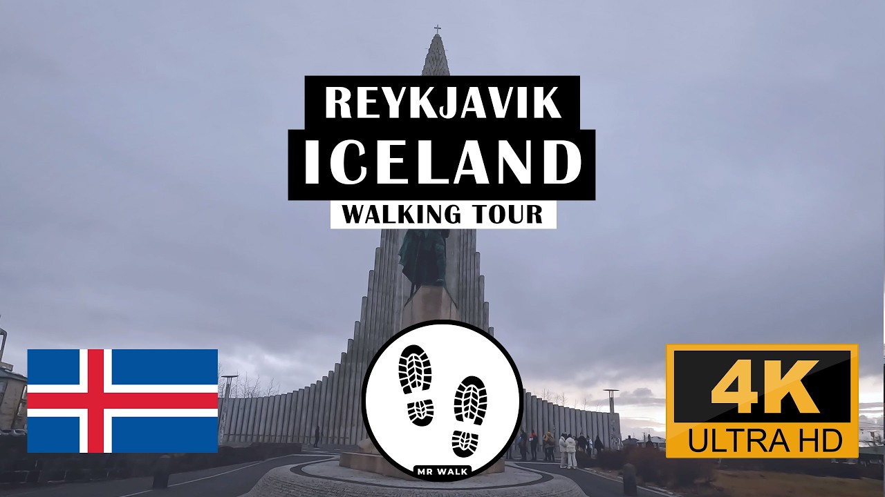 Reykjavik Walking Tour - Exploring Downtown - Iceland 🇮🇸