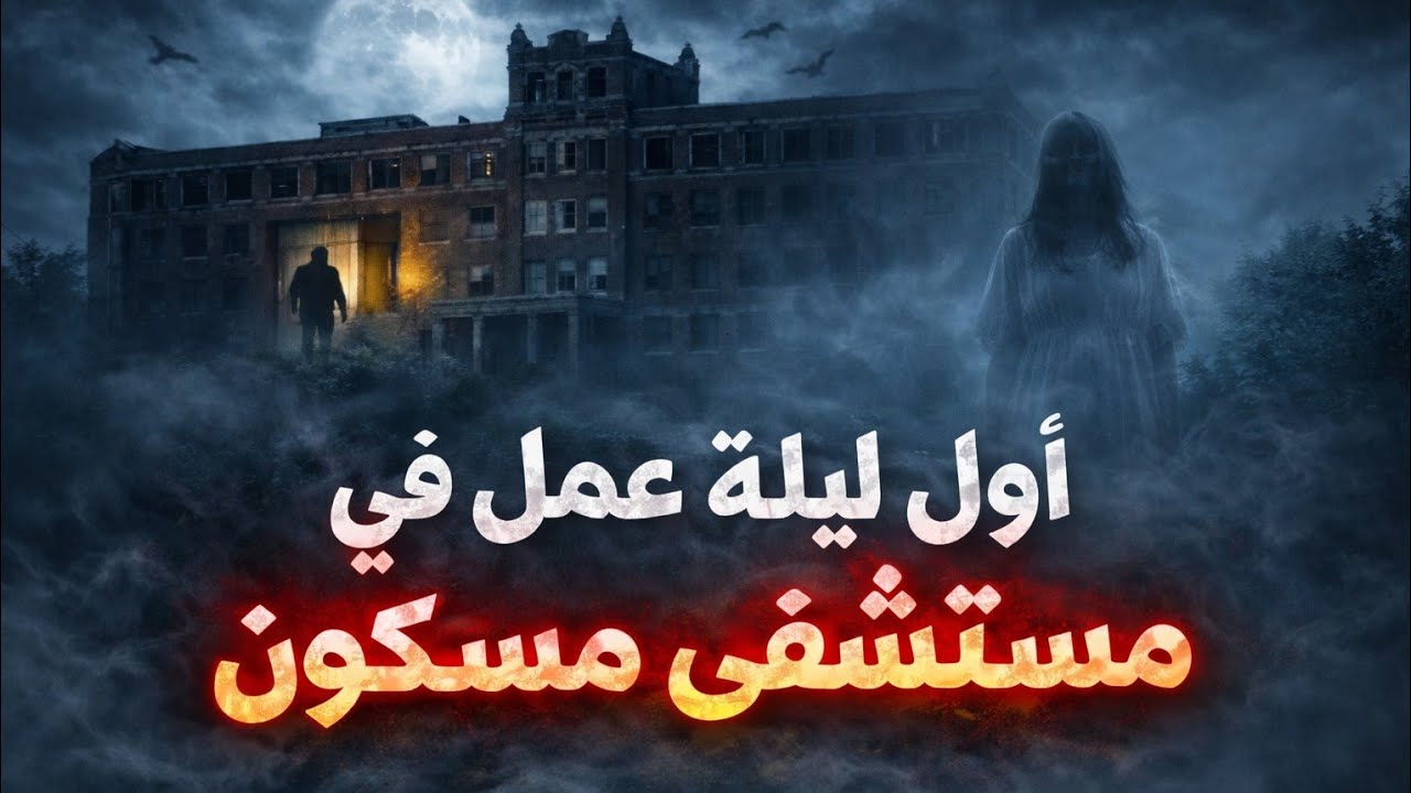  دخلت نخدم أول ليلة في مستشفى مهجور… واللي صار ما يتصدقش 💔😨 #قصص_رعب #غموض #قصص_واقعية 