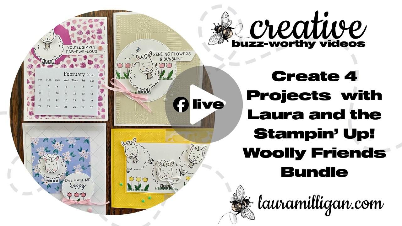Four Projects featuring the Woolly Friends Bundle by Stampin Up