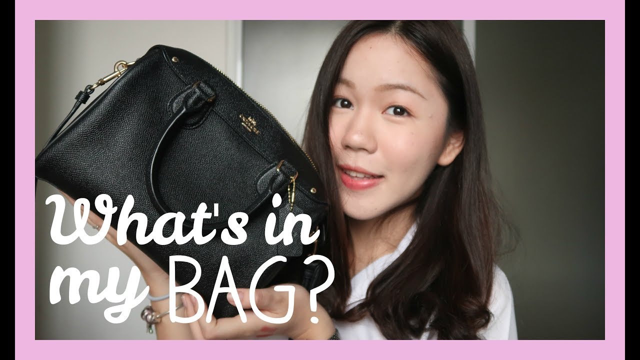 ♥ เปิดกระเป๋า WHAT'S IN MY BAG? วันๆพกอะไรบ้าง?? ♥ | pattypieee