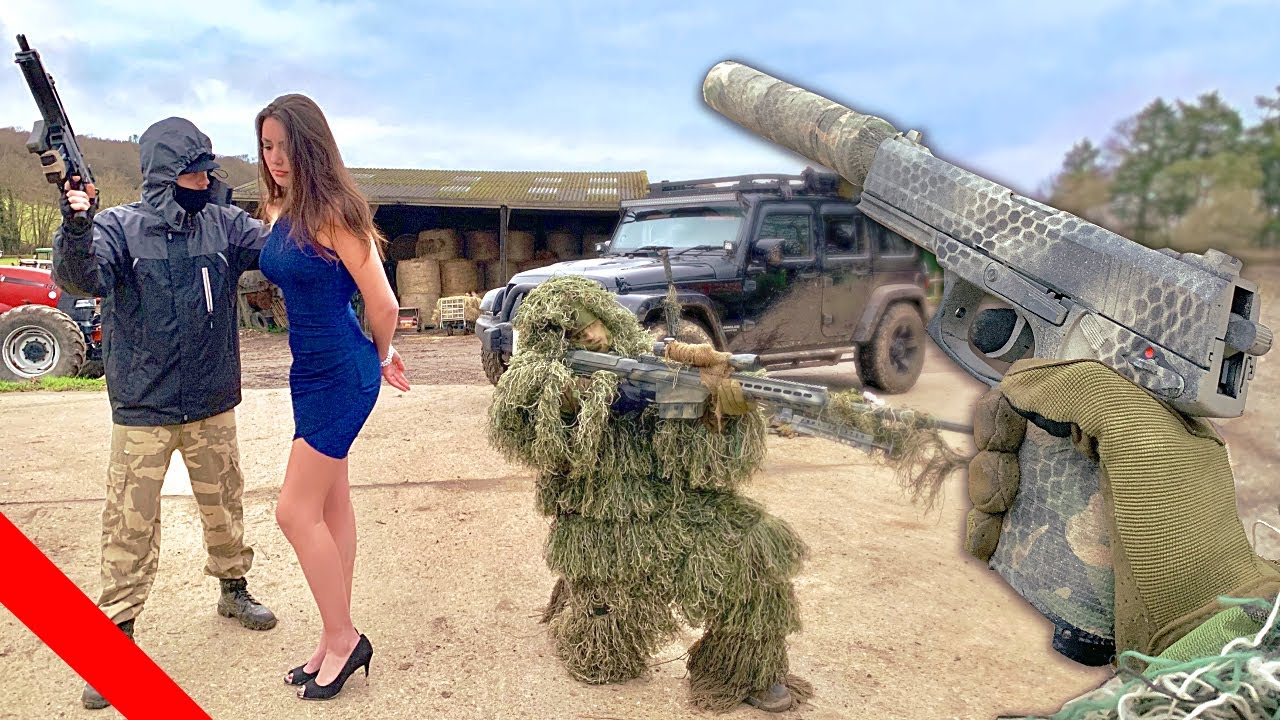 Страйкбольная война: маскировка | Call of Duty в реальной жизни