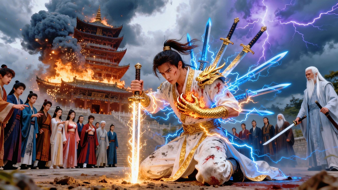 Betrayed by Family,Killed by Ten Thousand Swords!Reborn,He Rises as the Sword God to Avenge!#movie