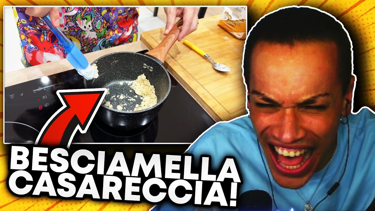 CICCIO quella NON è BESCIAMELLA... | REAGISCO a IN CUCINA con CICCIO