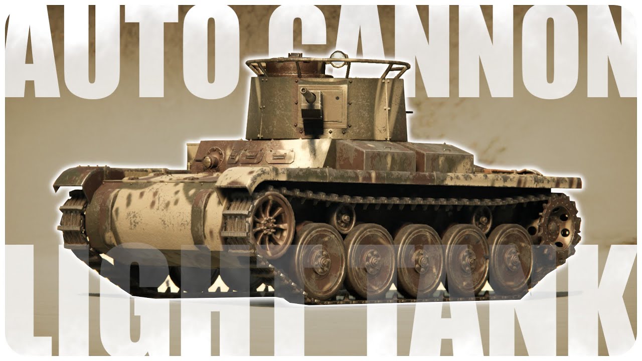I built an EARLY WAR AUTOCANNON light tank! | Sprocket