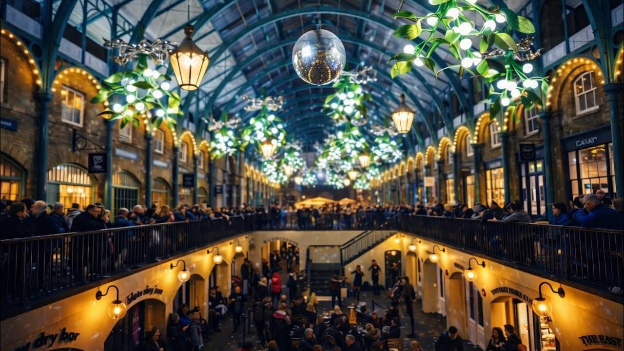 Peaceful London Walking Tour 🌿 Covent Garden to Neal Street | Relaxing City Walk | Walk Quietly