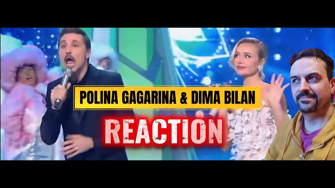POLINA GAGARINA Полина Гагарина и Дима Билан - Зима-холода (Голубой огонек2026, 01.01.2026) REACTION
