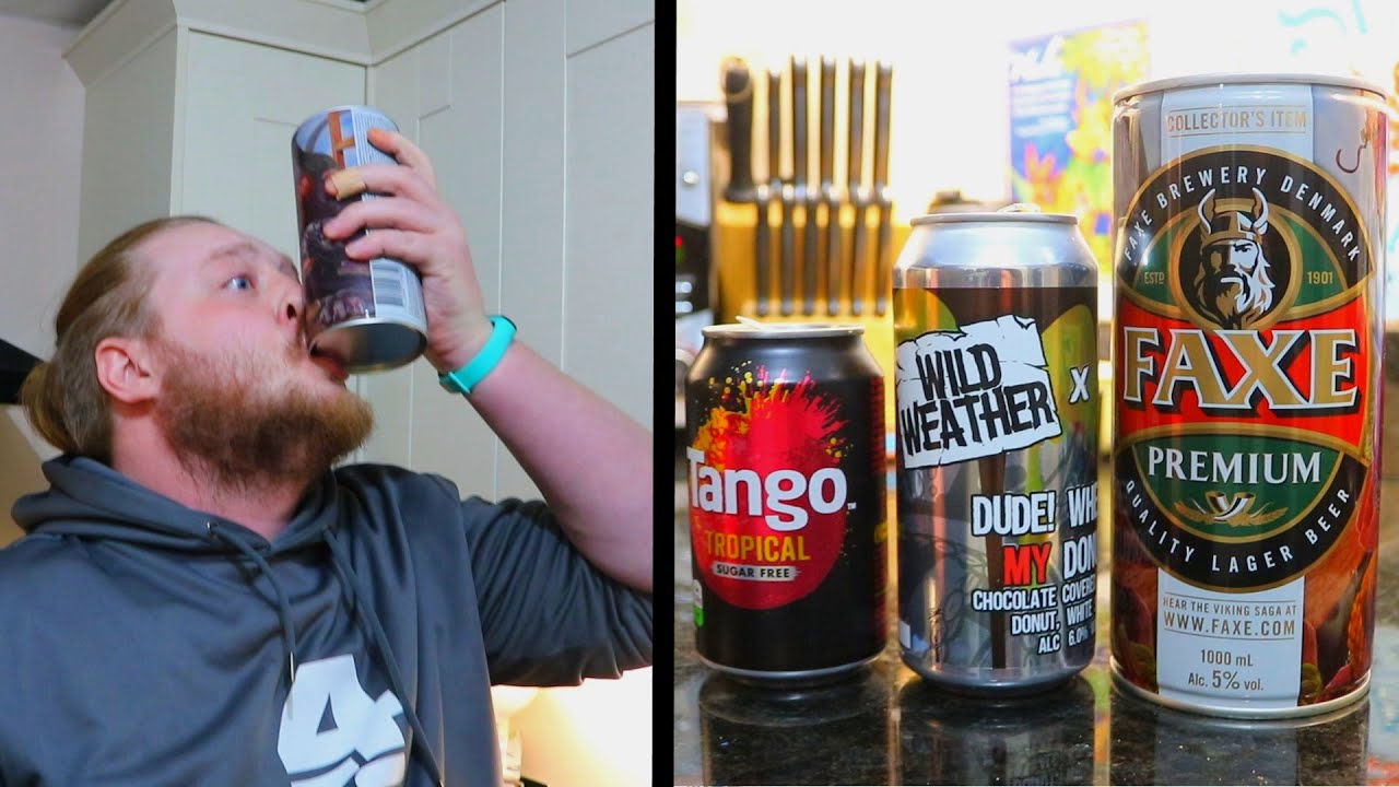 Shotgunning The World's Largest Beer Can