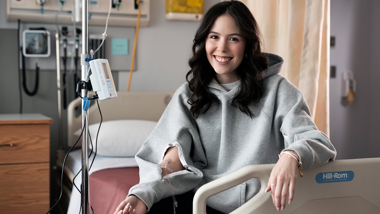 This UCalgary student designed a hoodie to make I.V. treatments more comfortable