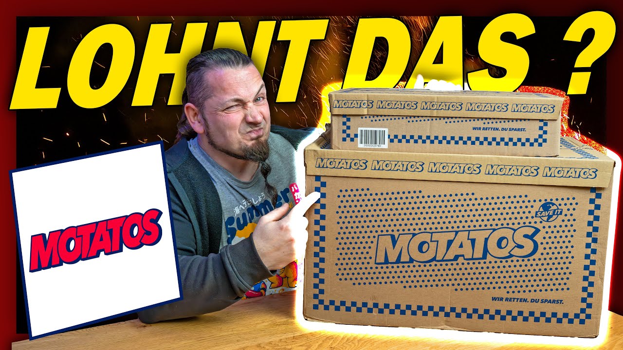Wir haben MHD-Ware bestellt! 🙈 - XXL Motatos Kiste