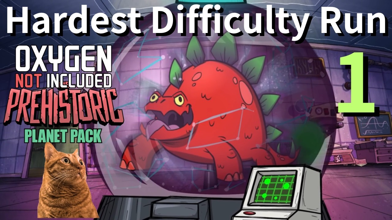 Teleporter Rush! | Prehistoric Max Difficulty Oxygen Not Included Run