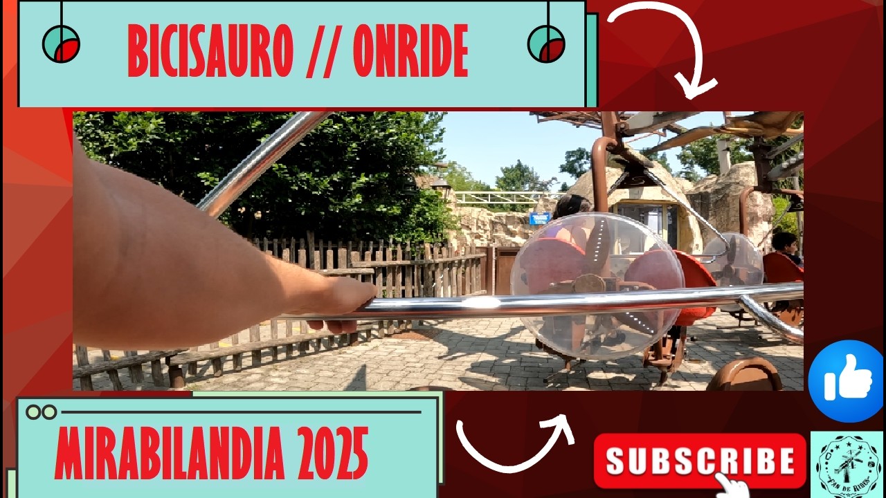 BISCISAURO [Onride] MIRABILANDIA PARK 2025