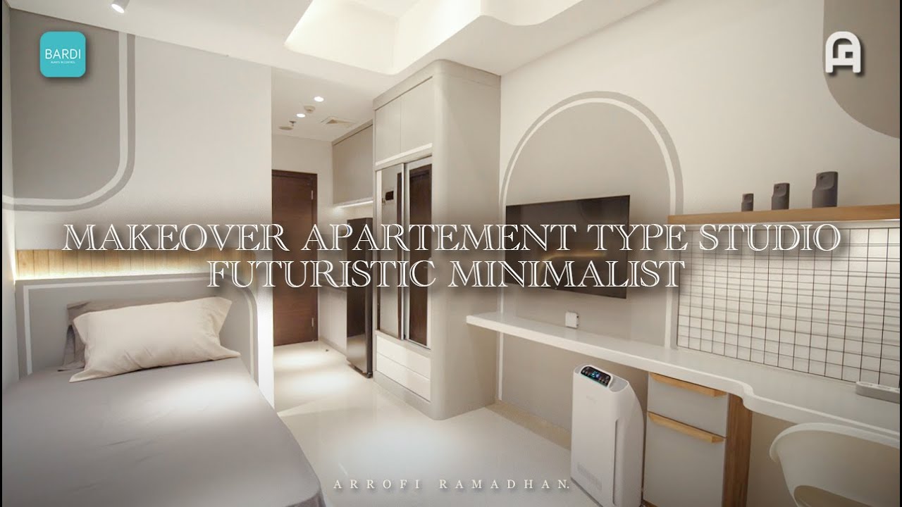 MAKEOVER APARTEMENT TIPE STUDIO | FUTURISTIC MINIMALIST