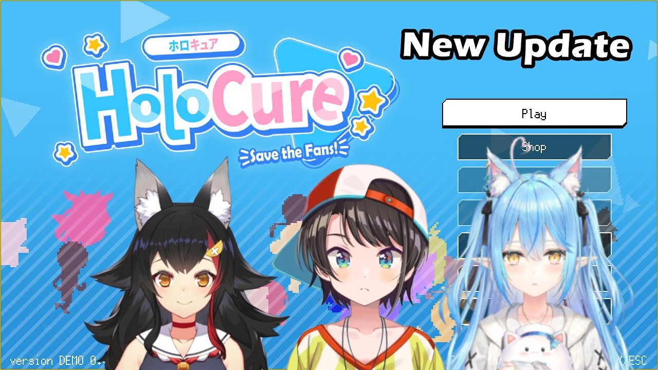 Mio, Subaru and Lamy's Reactions When Playing & Experiencing HoloCure New Update for the First Time