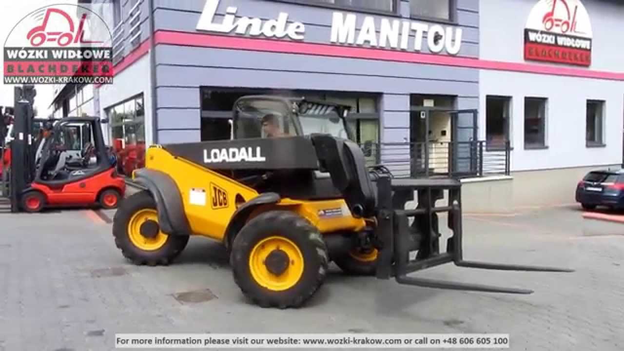 Ładowarka teleskopowa Telehandler погрузчик телескопический JCB 527 55 BD 4232T