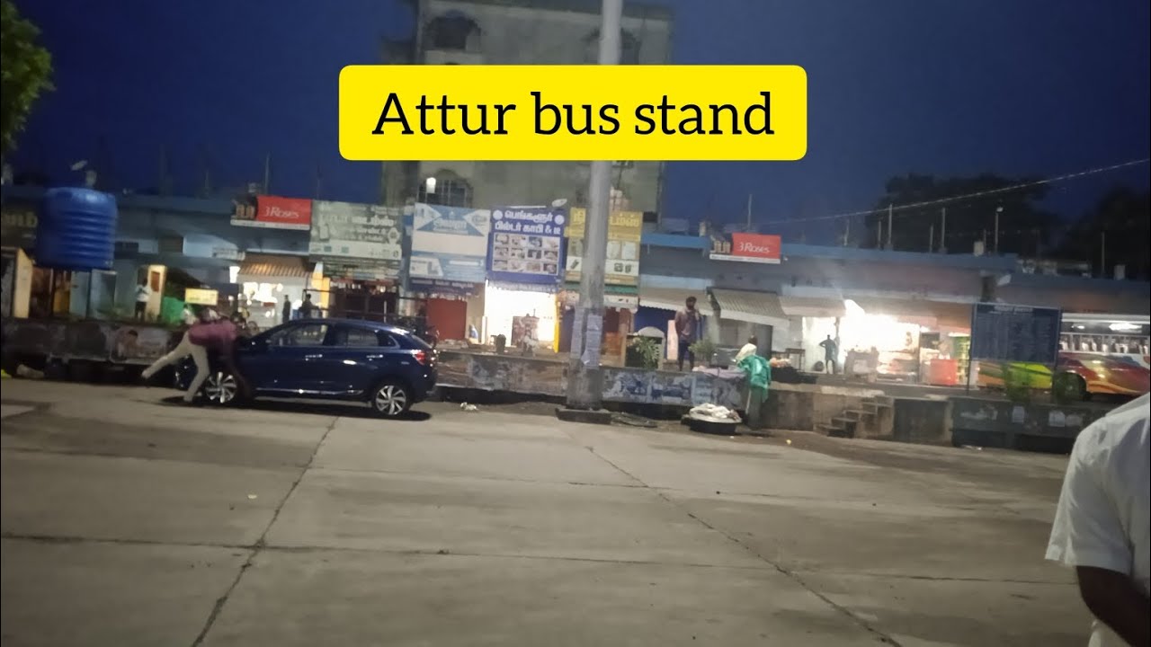 attur bus stand | attur  | salem #travel #salem #share