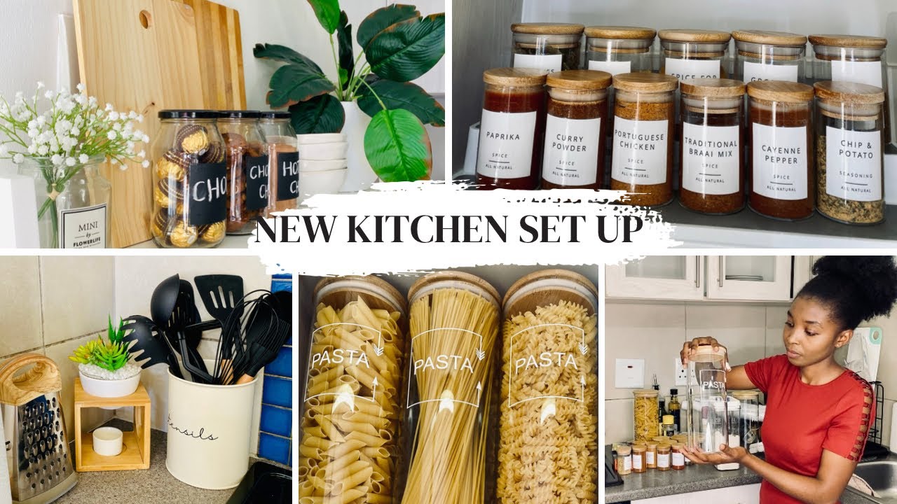 New Kitchen Set Up| Cleaning, Organizing & Decorating| Namibian YouTuber