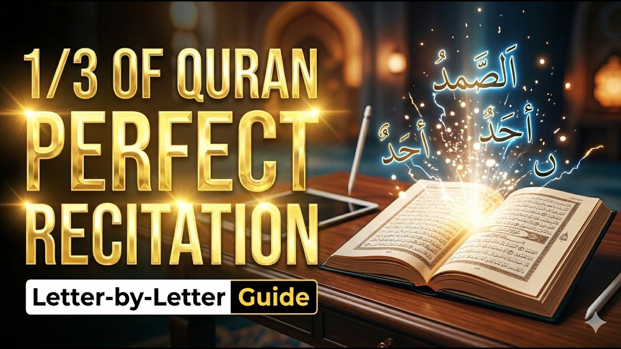 How to Read Surah Al-Ikhlas | Word for Word Lesson